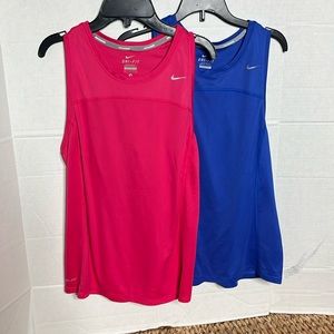Nike Women’s Athletic Sleeveless Top Bundle x 2
